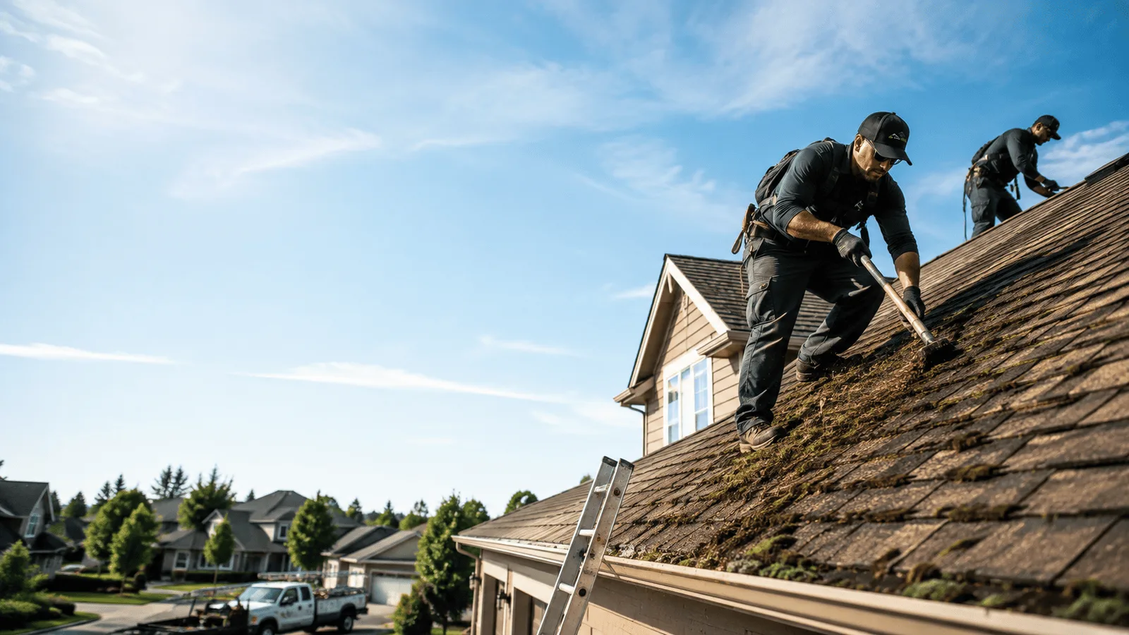 Roof Moss Removal in Fairview, OH near me